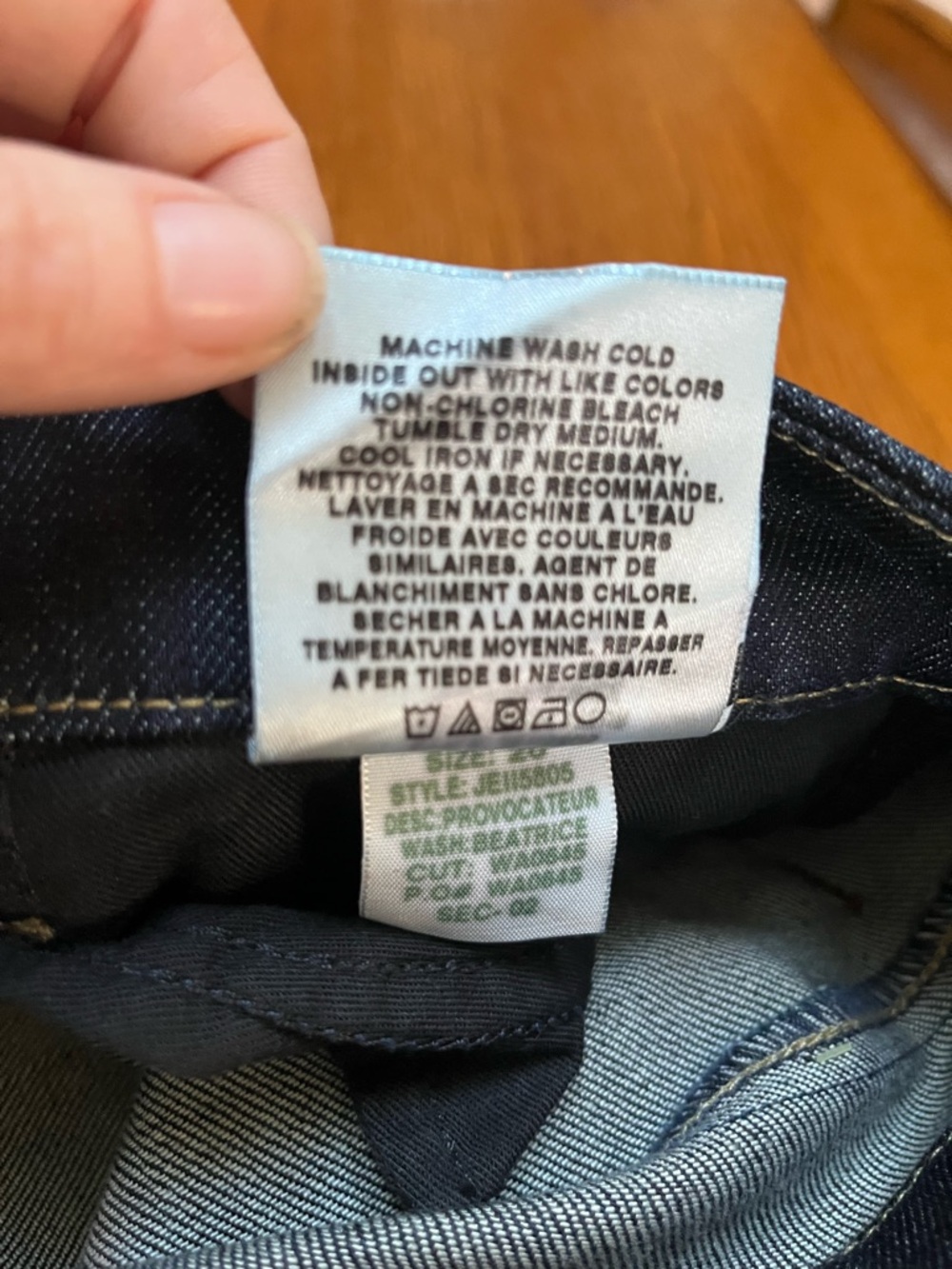 Joe’s Provocateur Beatrice Denim size 26 (4) - Picture 10 of 11